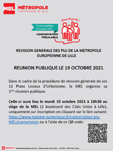affiche de la réunion du 19 octobre 2021