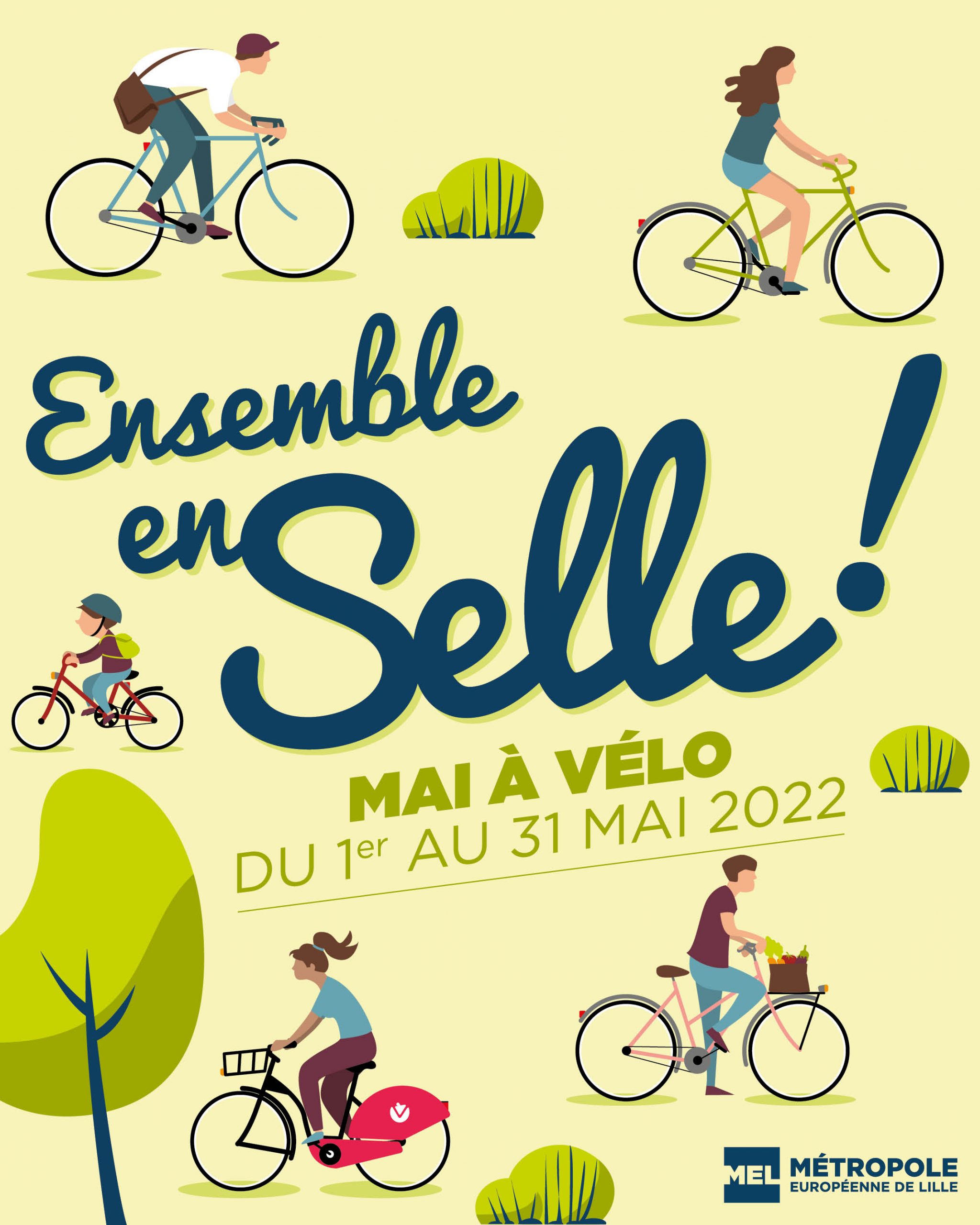 affiche challenge vélo 2022